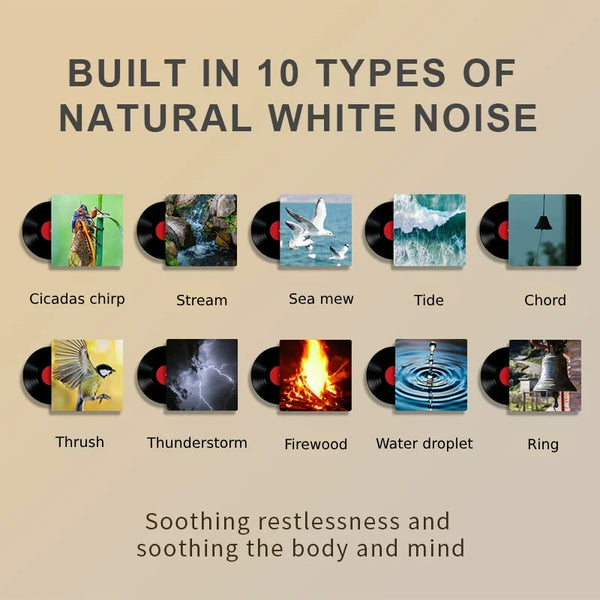 Calming LED Sleep Sound Machine