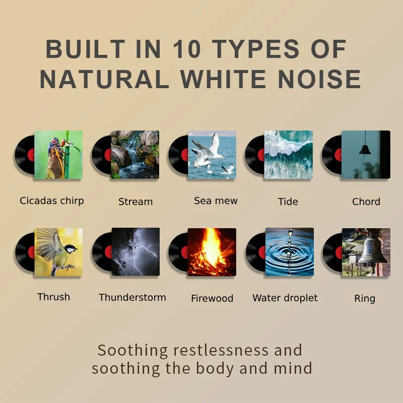 Calming LED Sleep Sound Machine